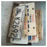 Various License Plates