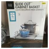 Slide Out Cabinet Basket
