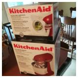Kitchen Aid Ice Cream Maker & Slicer / Shredder