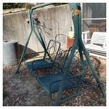 Green Metal Swing