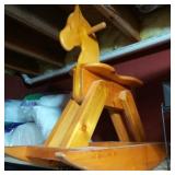 Wooden Rocking Horse
