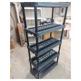 Plastic Shelving Unit