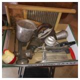 Variety of Antique & Retro Kitchen Items