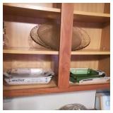 Anchor Hocking Pans & Other Serving Plates