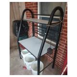 White & Black Shelving