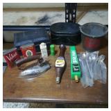 Mixed Lot of Beer, Tobacco, & Tins