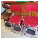 (3) Step Stool Chairs