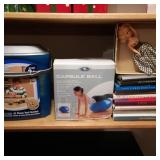 Toys, Balance Ball & Stamp Yearbook Collection