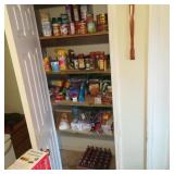 Canned Food, Spices, Bags, etc.
