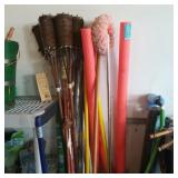 Tiki Torches, Long Handled Cleaning Tools