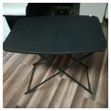 Black Foldable Table