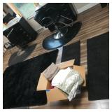 Black Rugs & Towels