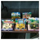 (5) Chevron Kids Toy Cars