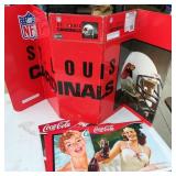 STL Cardinals Car Shade & Coke Cola Calendars
