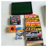 Stag Coasters, Car Magazines & Nascar Cards