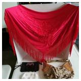 Coach Purse, Beaded Purse & Shawl