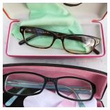Name Brand Glasses: Kate Spade, Bebe