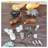20 +/- Hippopotamus Figures