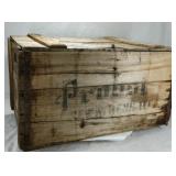 Probst New Athens, ILL Wooden Beer Crate