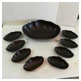 9 Piece Salad Bowl Set