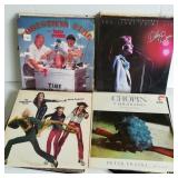 Variety of Vinyl Records