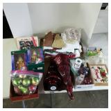4 Boxes Of Christmas Decor