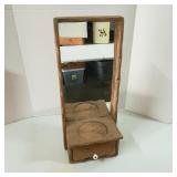 Primitive Style  Candle Holder Wall Decor