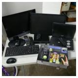 Dvd Player, Camera, Laptop & Keyboard
