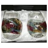 Pair of Cornet Glasses from Barcelona Spain