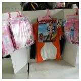 4 Girl Costumes Size Small & Medium