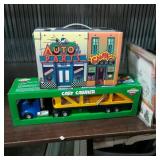 Chevron Car Hauler & Auto Parts Station