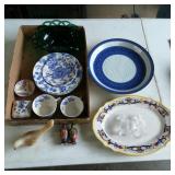 English China, Green Basket , Japan Salt & Pepper