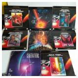 (8) Star Trek Laser Disc Collection