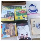 John Deere DVDs, 45 Records, more Music