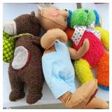 (3) Teddy Bears: M&M, Annalee,& ebulobo