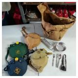 Boy Scout Backpack, Mess Kit, Other Scouting Items
