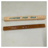 1960s Floating Fishing Knife Navy Brand St Louis