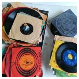Variety of 45 Records