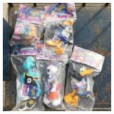 (5) Sealed Space Jam Mc Donald's Figures