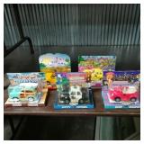 (5) Chevron Kids Toy Cars