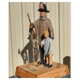 Fire Department Folk Art 'Duly Safe' StLFD