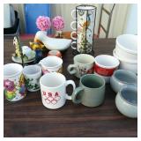 Cambells & Rice Crispy Bowls, Mugs