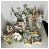 Several Bisque and Porcelain Figures