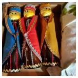 Three Wisemen Bottles & Table Cloth