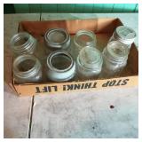 Canning Jars with Glass Stoppers