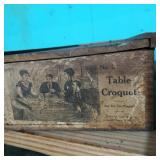 Croquet Table Game in Original Box No 3