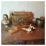 Brass Bronze & Faux Decor