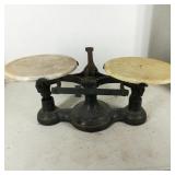 Welch Balance Scale with Porcelain Plates