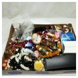 Flat of Costume Jewelry
