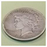 1921 Peace Silver Dollar